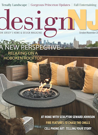 Tips From A Pro - Choosing an Outdoor Fire Feature, Design New Jersey, Oct/Nov 2018