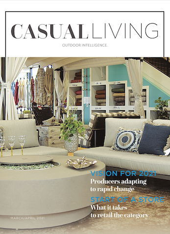 Performance Fabrics in Demand, Casual Living, March/April 2021