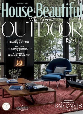 Let's Just Shop, House Beautiful Magazine The Great Outdoor issue, June/July 2021