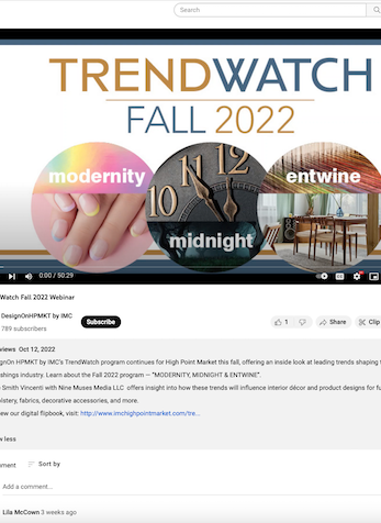 TrendWatch Fall 2022, DesignOn HPMKT by IMC, October 2022